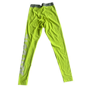 Nike Pro Hyperwarm Compression Tight Fit Legging Volt 640959 702 Small